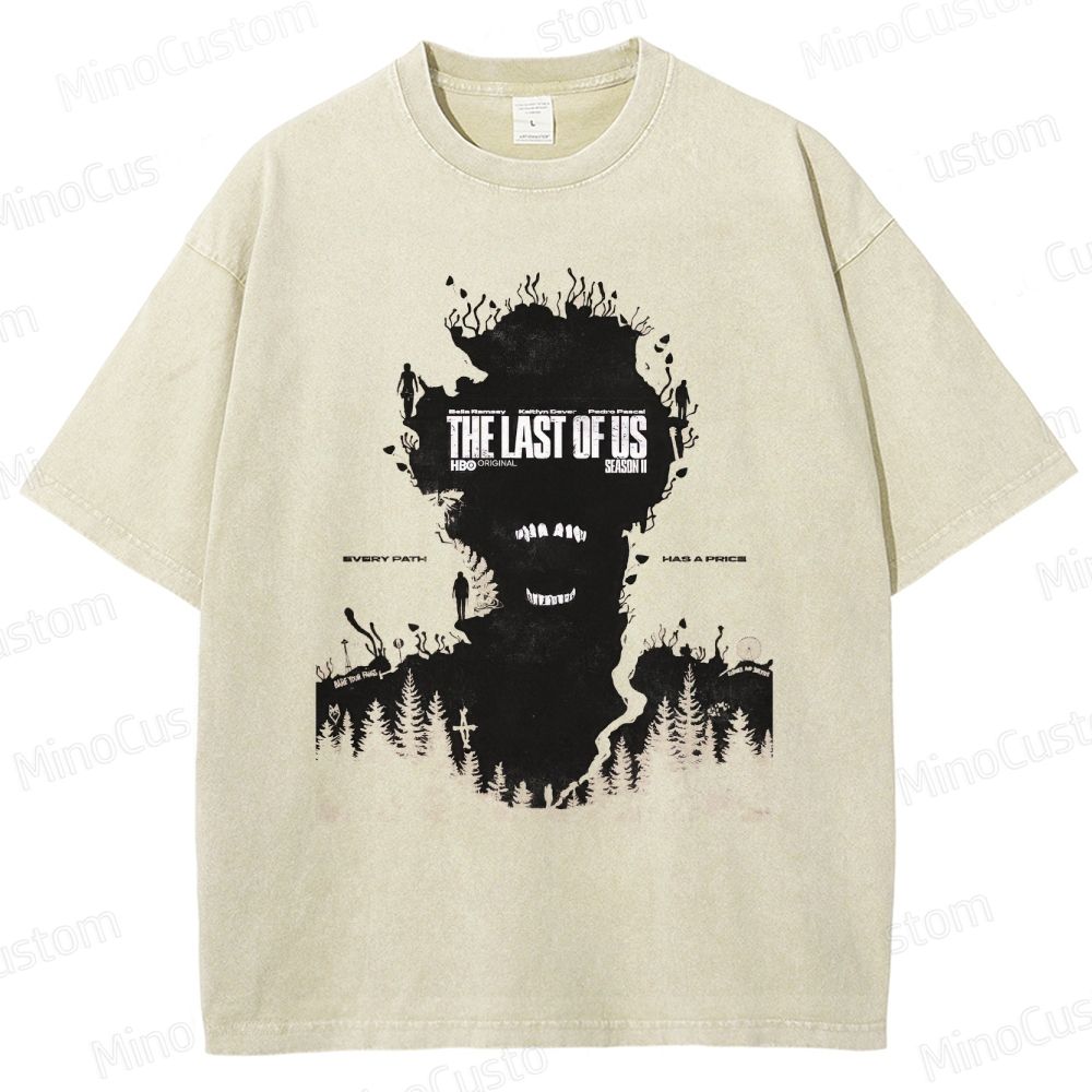 The Last of Us Vintage Washed T - Shirt