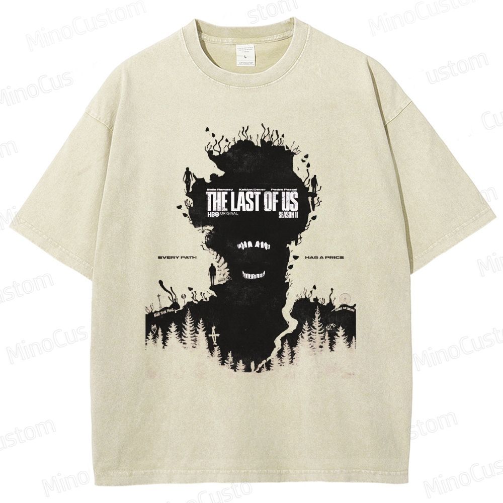 The Last of Us Vintage Washed T - Shirt