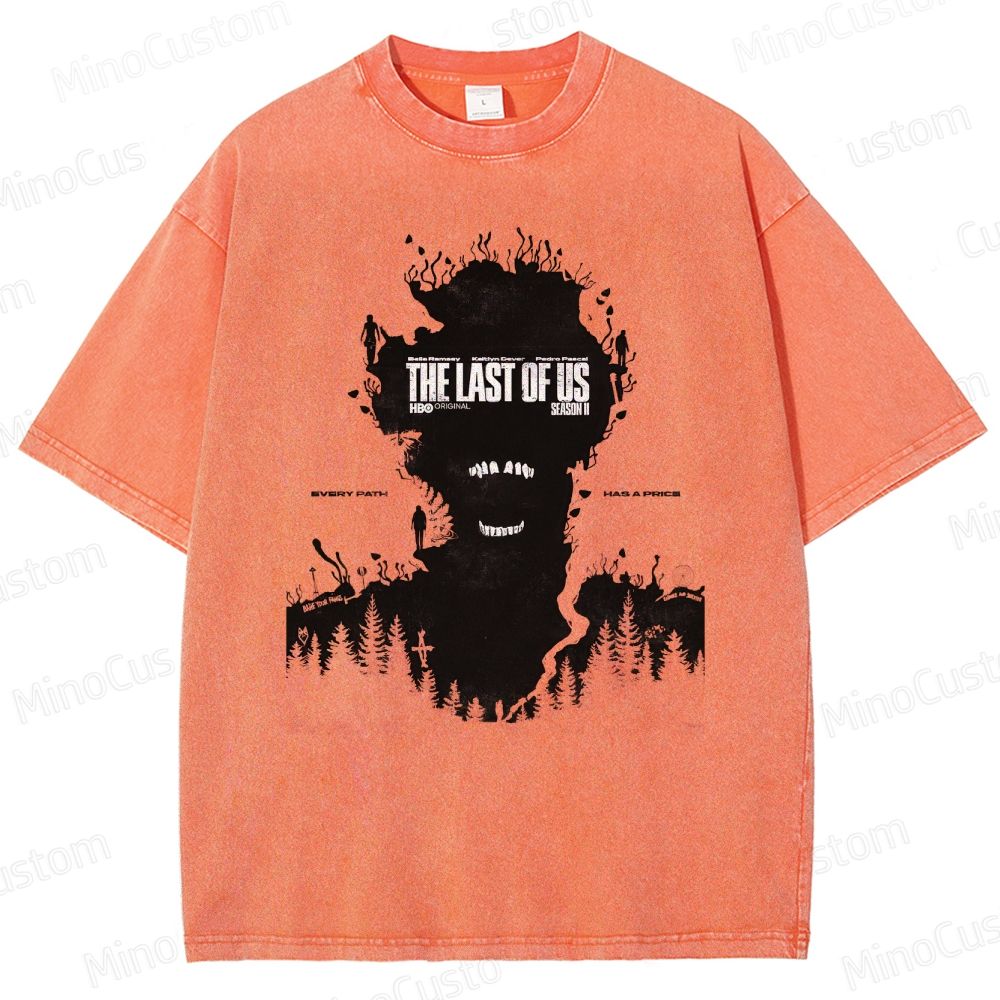 The Last of Us Vintage Washed T - Shirt