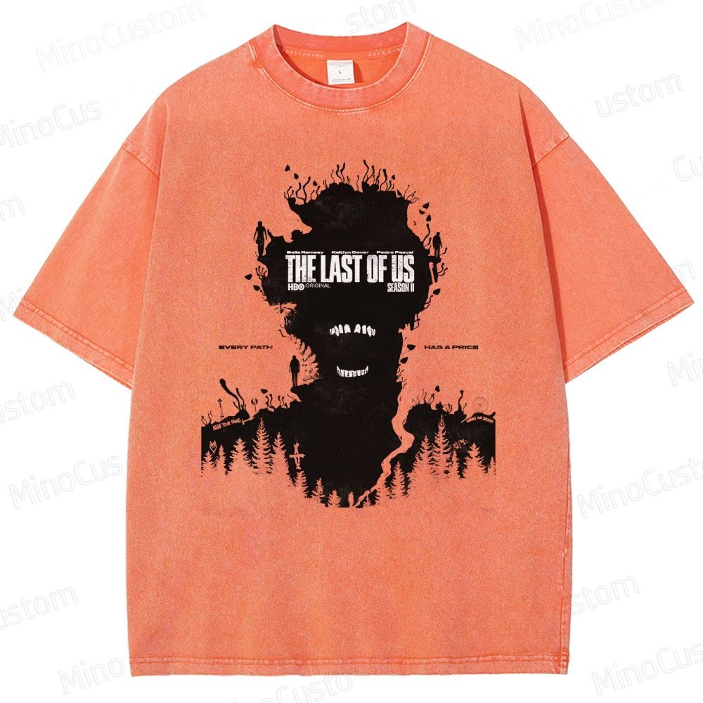 The Last of Us Vintage Washed T - Shirt