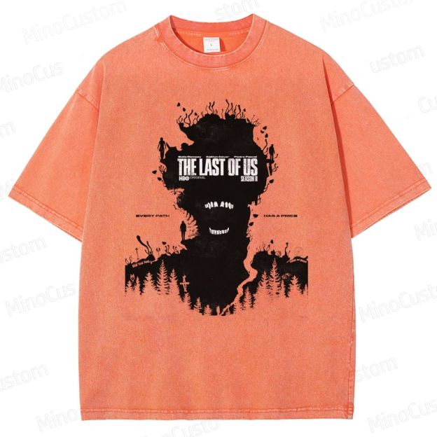 The Last of Us Vintage Washed T - Shirt