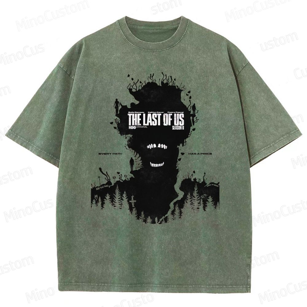 The Last of Us Vintage Washed T - Shirt