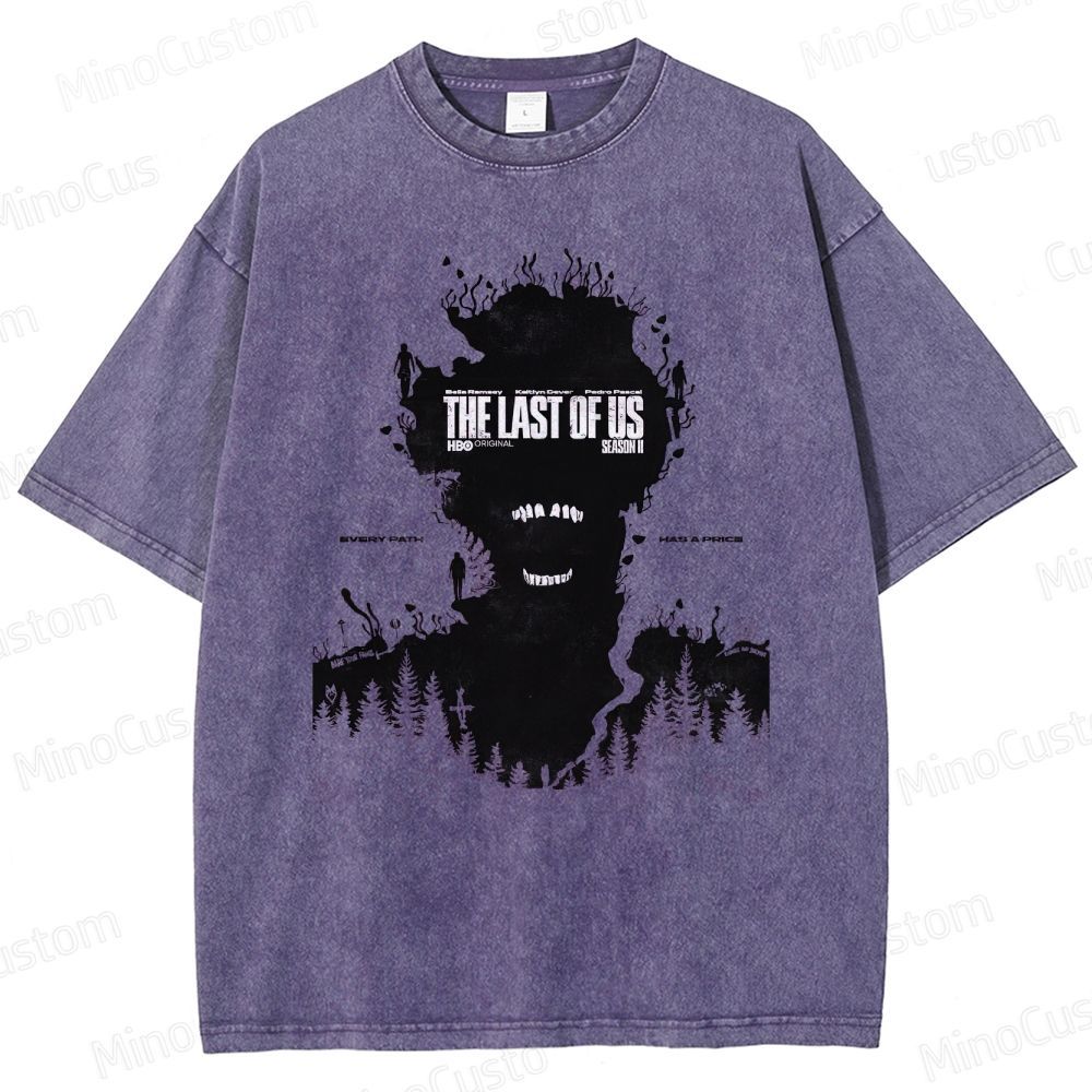 The Last of Us Vintage Washed T - Shirt