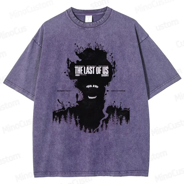 The Last of Us Vintage Washed T - Shirt