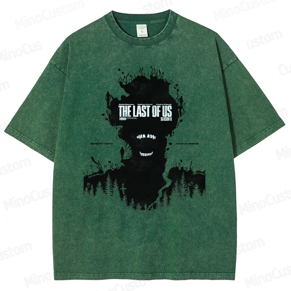 The Last of Us Vintage Washed T - Shirt