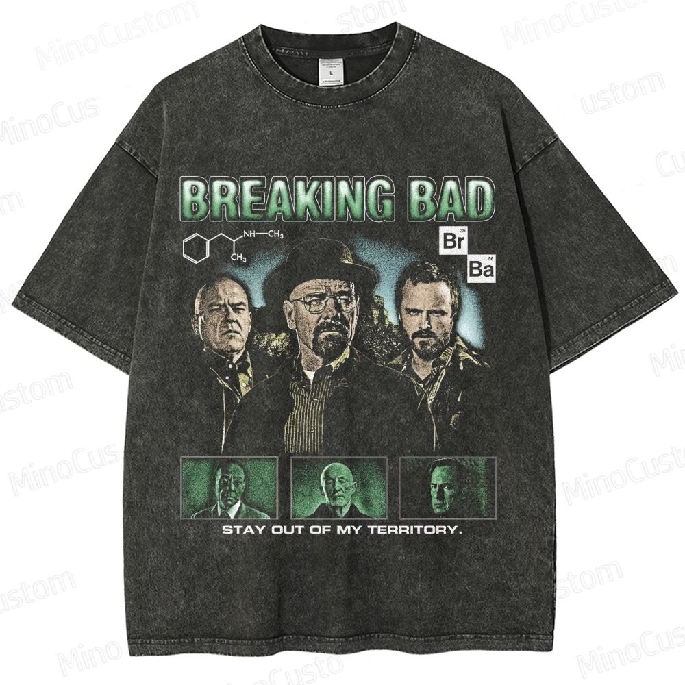 Breaking Bad Vintage Washed T - Shirt