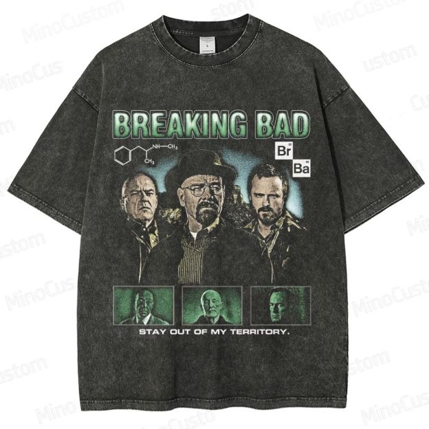 Breaking Bad Vintage Washed T - Shirt
