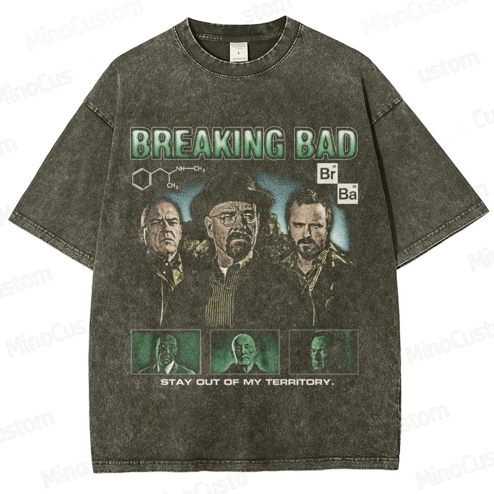 Breaking Bad Vintage Washed T - Shirt