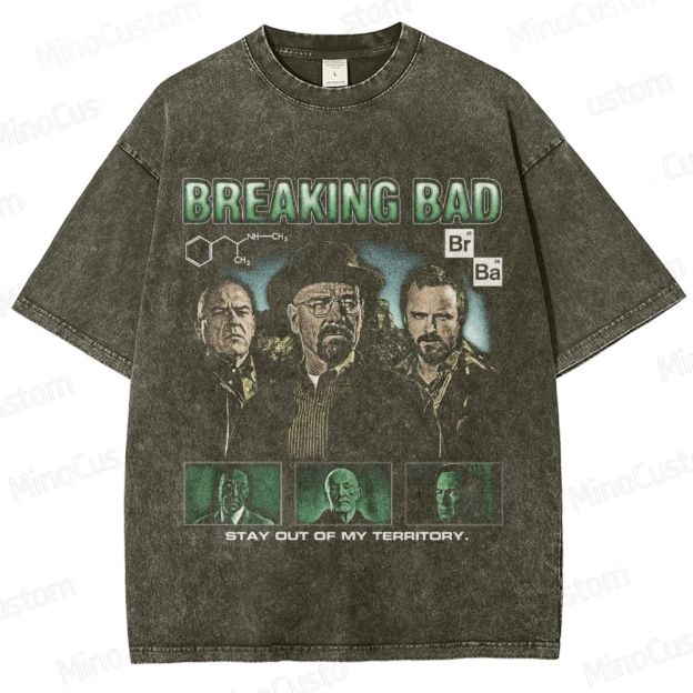 Breaking Bad Vintage Washed T - Shirt