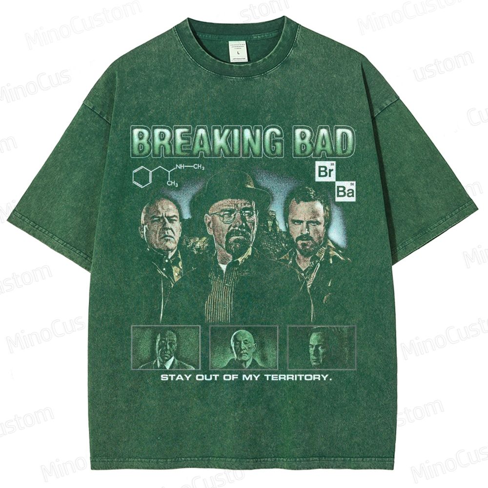Breaking Bad Vintage Washed T - Shirt