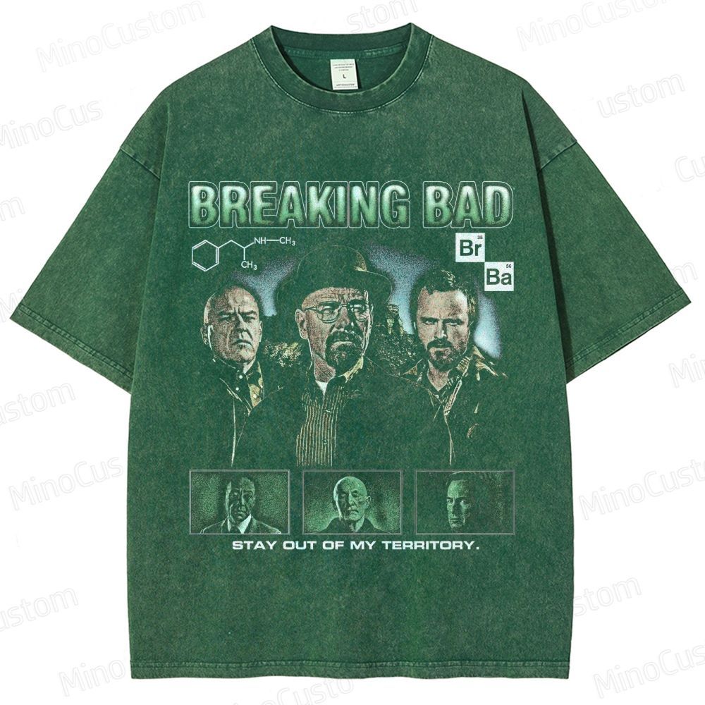 Breaking Bad Vintage Washed T - Shirt