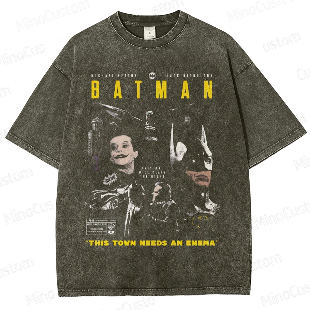Batman (1989) Vintage Washed Movie T - Shirt