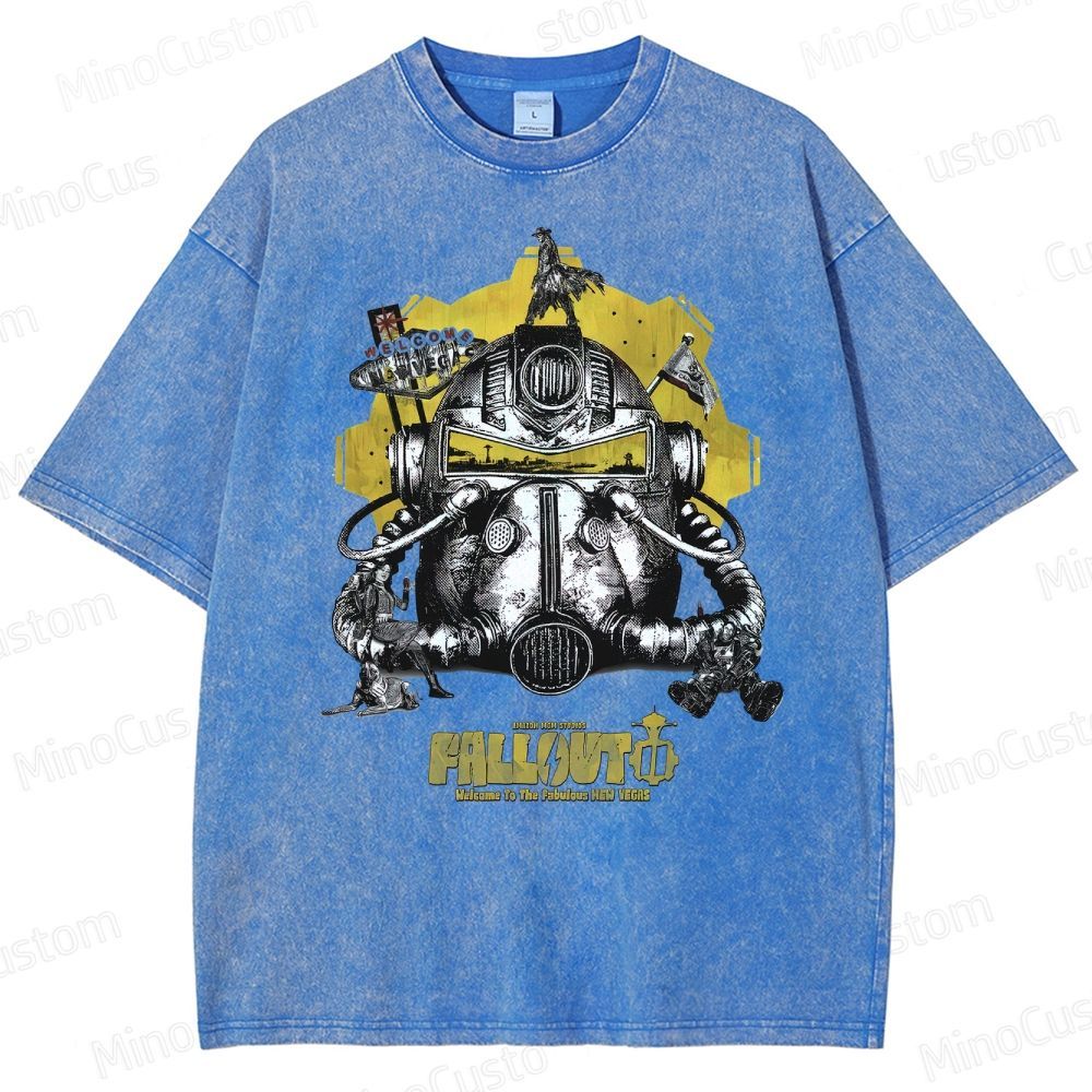 "Fallout" Post - Apocalyptic Video Game Graphic T - Shirt