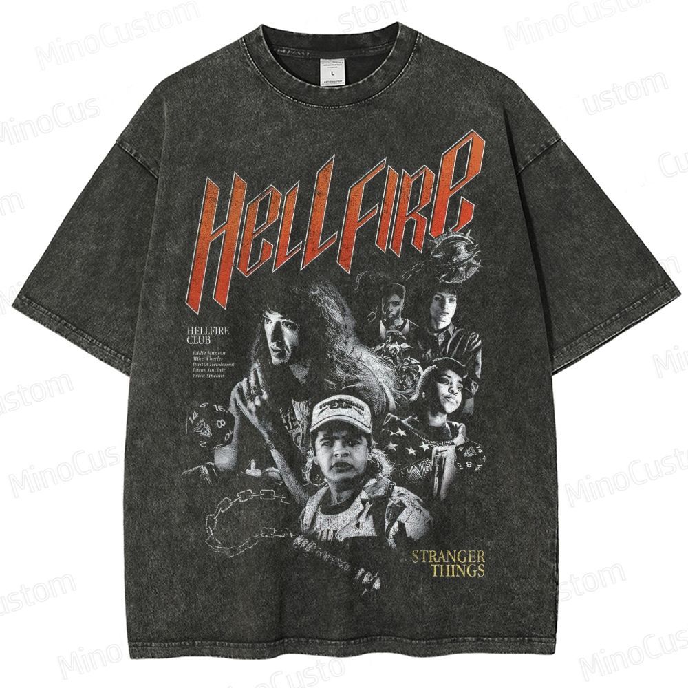 "Stranger Things - Hellfire Club" Graphic T - Shirt
