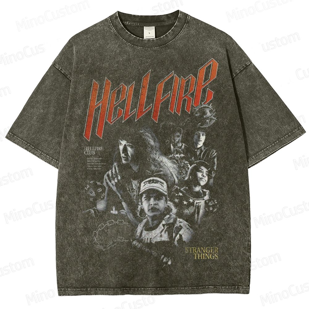 "Stranger Things - Hellfire Club" Graphic T - Shirt