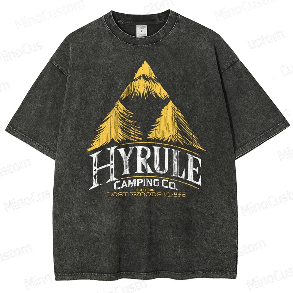Hyrule Camping Company Washed T-Shirt 