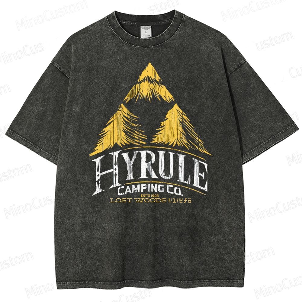 Hyrule Camping Company Washed T-Shirt