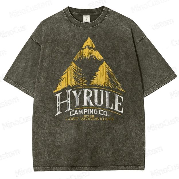 Hyrule Camping Company Washed T-Shirt 
