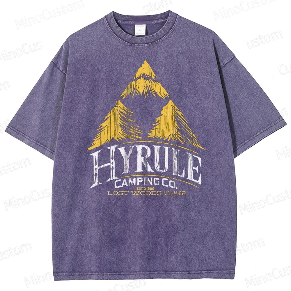 Hyrule Camping Company Washed T-Shirt 