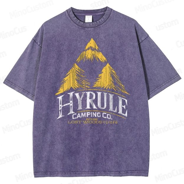 Hyrule Camping Company Washed T-Shirt 