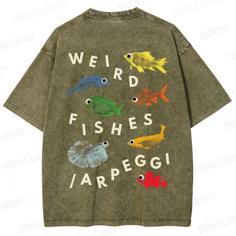 Weird Fishes Arpeggi Washed T-Shirt 