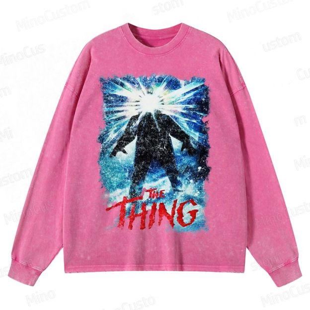 The Thing Horror Movie Film Washed Sweatshirt 