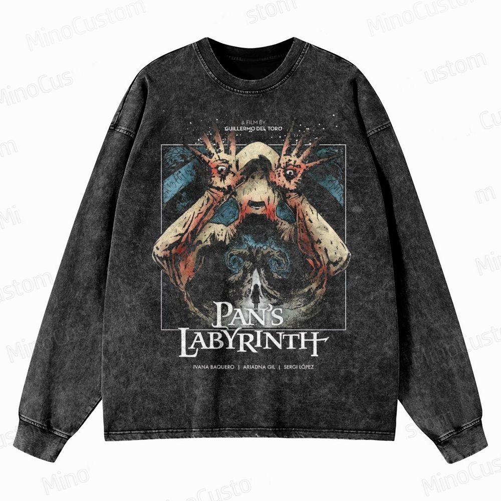 Pan's Labyrinth Pale Man Washed Sweatshirt 