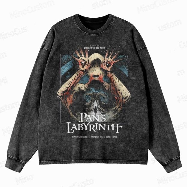 Pan's Labyrinth Pale Man Washed Sweatshirt 