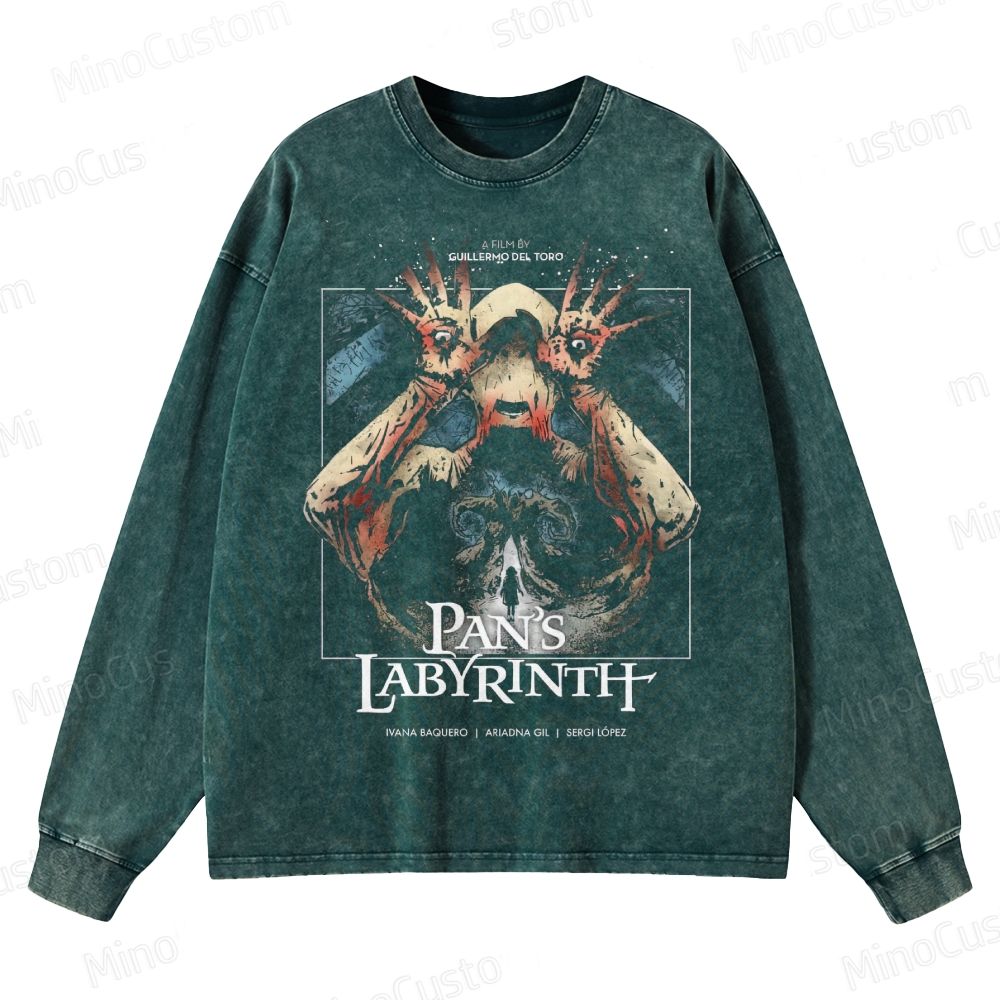Pan's Labyrinth Pale Man Washed Sweatshirt 