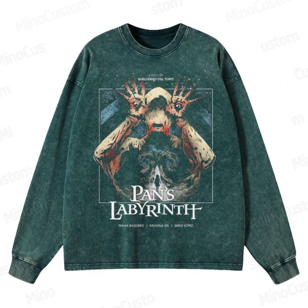 Pan's Labyrinth Pale Man Washed Sweatshirt 