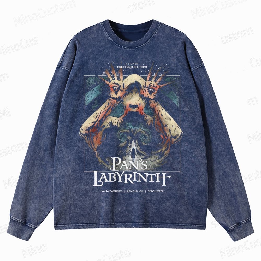 Pan's Labyrinth Pale Man Washed Sweatshirt 