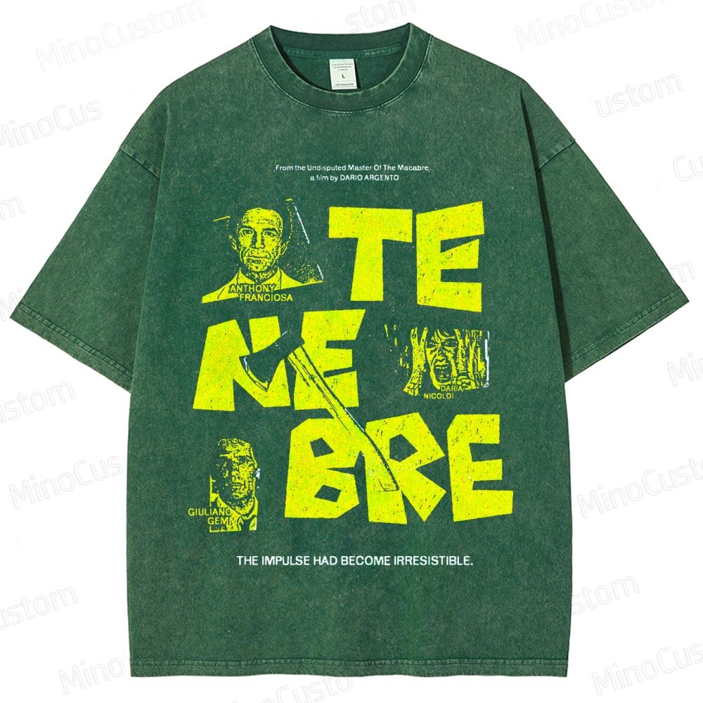 "Tenebre" Horror Movie Graphic T - Shirt
