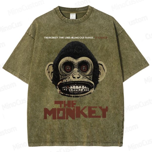 "The Monkey" Horror Movie Graphic T - Shirt
