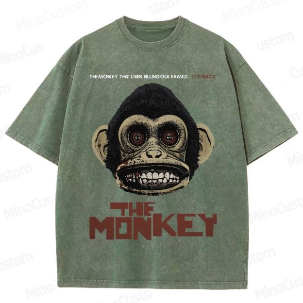 "The Monkey" Horror Movie Graphic T - Shirt