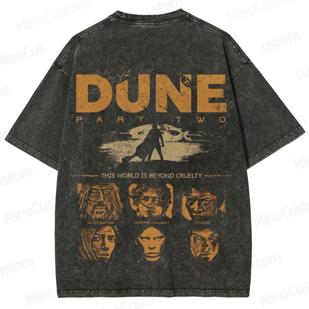 "Dune: Part Two" Sci - Fi Epic Graphic T - Shirt