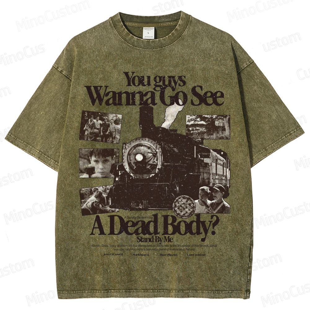 "Stand By Me" Classic Movie Graphic T - Shirt