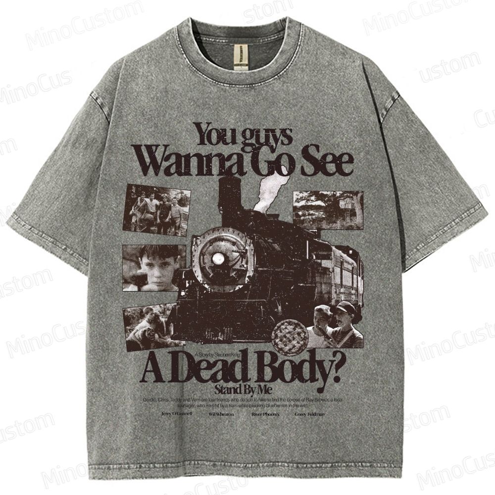 "Stand By Me" Classic Movie Graphic T - Shirt