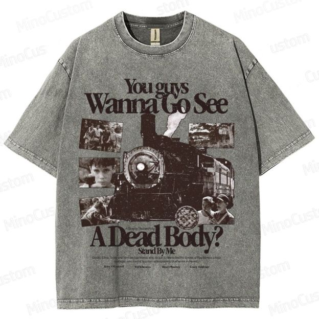 "Stand By Me" Classic Movie Graphic T - Shirt