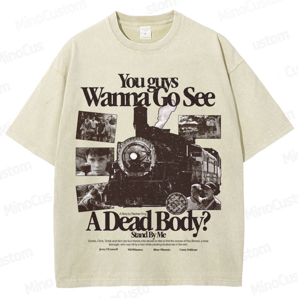 "Stand By Me" Classic Movie Graphic T - Shirt