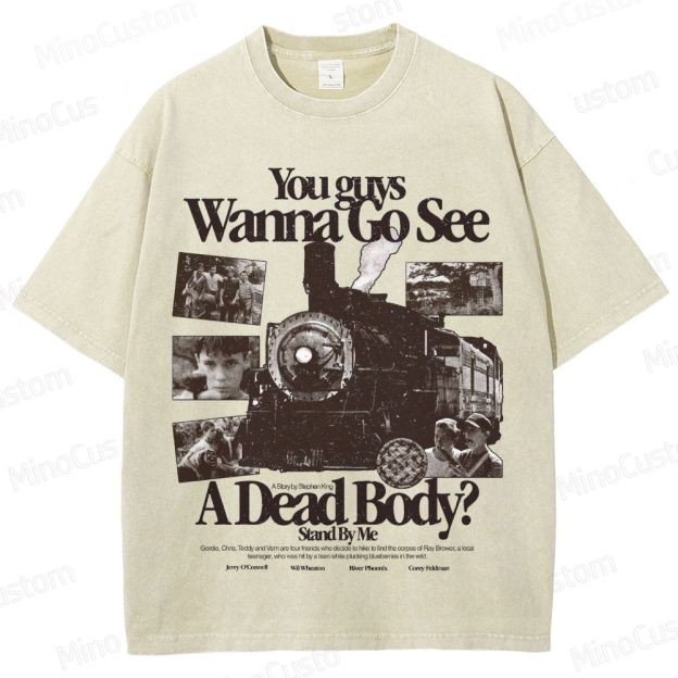 "Stand By Me" Classic Movie Graphic T - Shirt