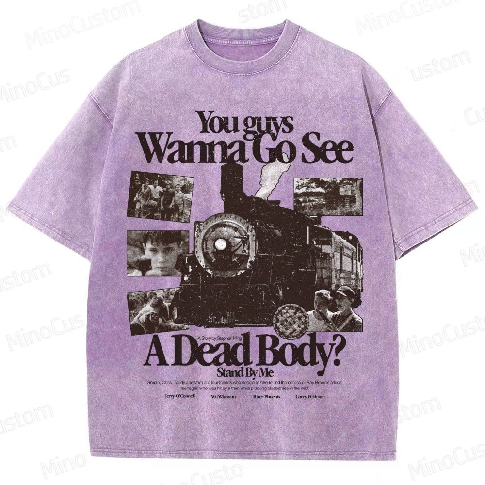 "Stand By Me" Classic Movie Graphic T - Shirt