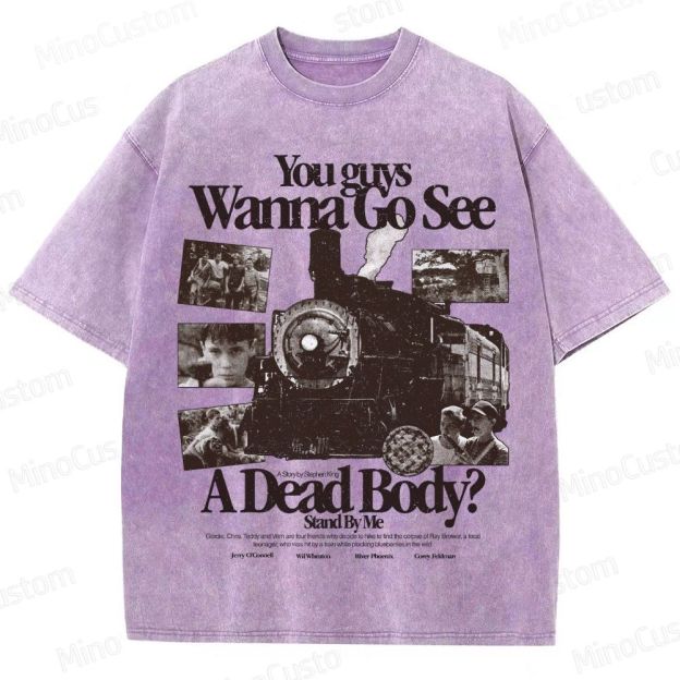 "Stand By Me" Classic Movie Graphic T - Shirt