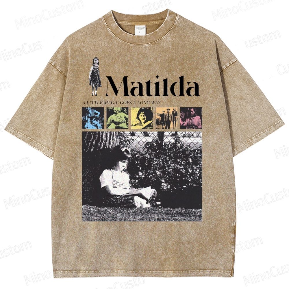 "Matilda - A Little Magic Goes a Long Way" Movie Graphic T - Shirt
