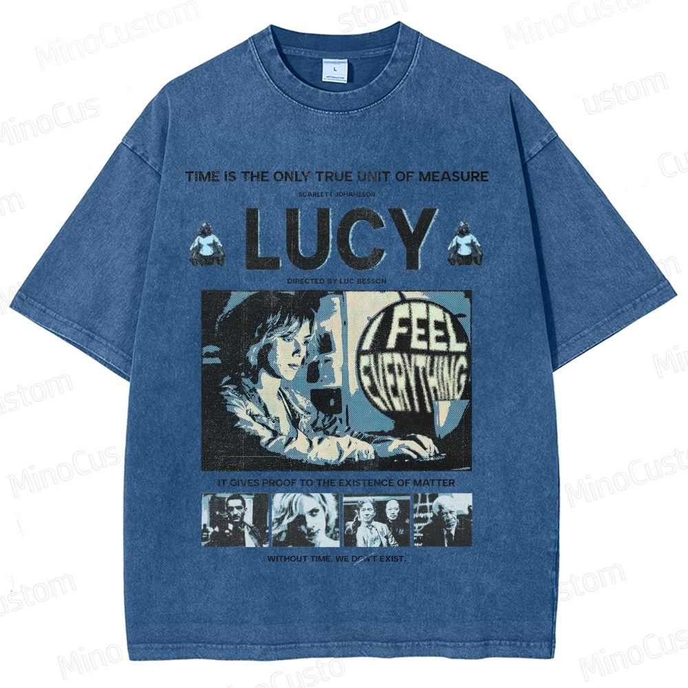 "Lucy" Sci - Fi Action Movie Graphic T - Shirt