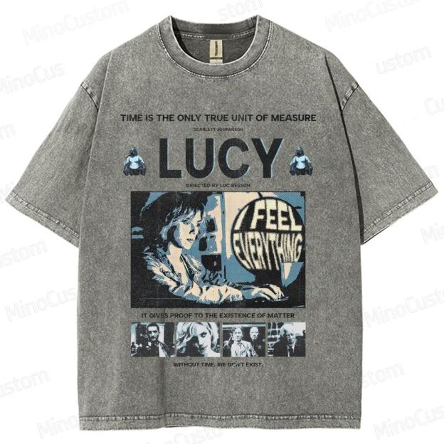 "Lucy" Sci - Fi Action Movie Graphic T - Shirt