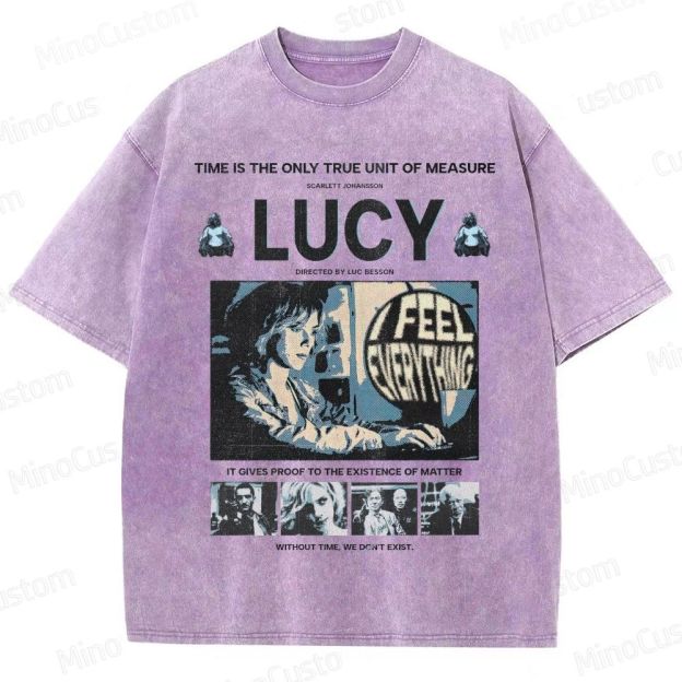 "Lucy" Sci - Fi Action Movie Graphic T - Shirt