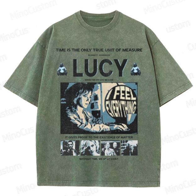 "Lucy" Sci - Fi Action Movie Graphic T - Shirt