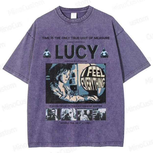 "Lucy" Sci - Fi Action Movie Graphic T - Shirt