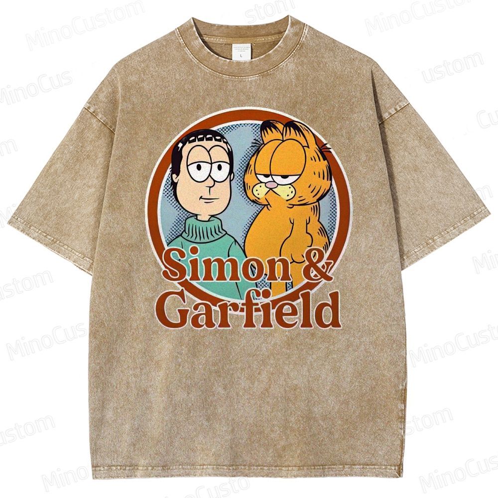 Simon and the Fat Cat Washed T-Shirt 