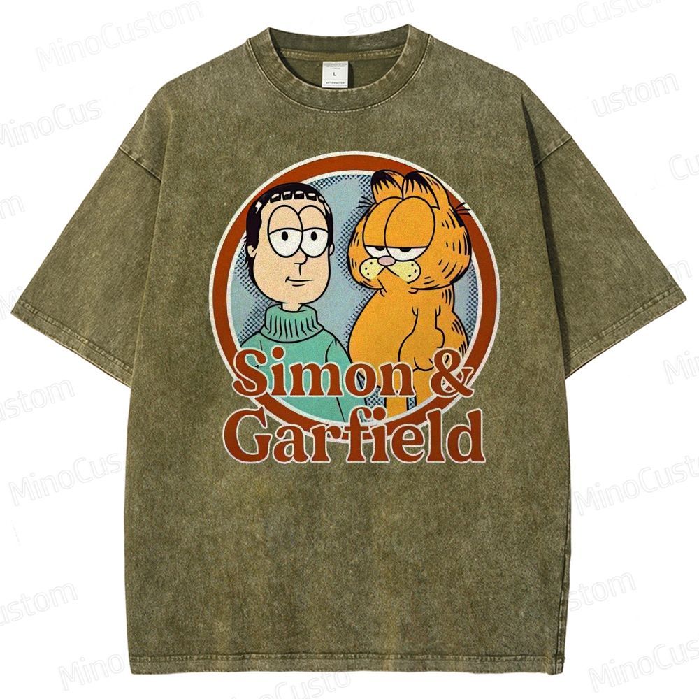 Simon and the Fat Cat Washed T-Shirt 